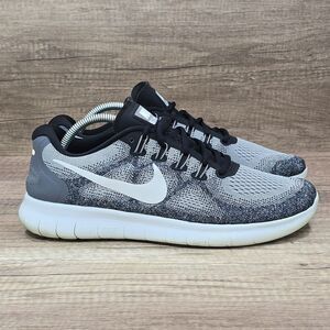 Nike Free RN 2017 Men's Size 10 Gray Black Running Shoes (880839-002)